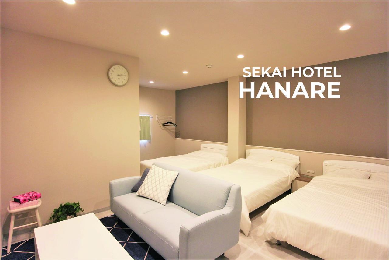 Sekai Hotel Mangetsu Osaka Exterior foto